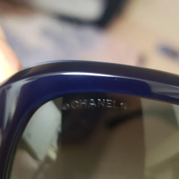 NWT⭐AUTHENTIC CHANEL⭐ Blue Jackie O style STUNNING SOPHISTICATED Sunglasses. - Picture 10 of 16